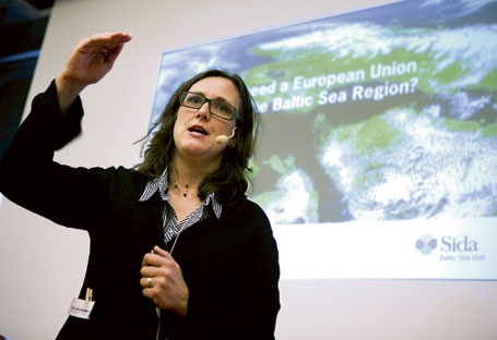 Cecilia Malmström före detta EU-minister.